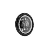 Proiector LED 7 inch 2 faze , lumina de zi DRL si semnalizare compatibil Jeep 12V Cod: ZC-7WY Automotive TrustedCars, Oem