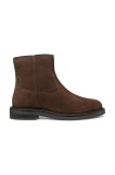 Geox cizme din piele &icirc;ntoarsă D SERILDA culoarea maro, cu toc plat, D56WYH 00022 C6006