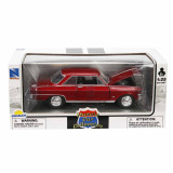 Masina metalica, New Ray, 1964 Chevy Nova SS, 1:25, Rosu