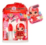 Papusa Yummiland, Lipgloss Doll Sweethearts, Ruby Hearts, 526438EUC