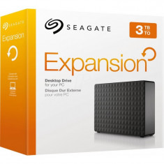 Hdd extern seagate 3tb expansion 3.5 usb3.0 negru foto