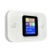 Modem WIFI de buzunar 4/5G LTE, ambrasmart, Alb, Cu baterie si sloturi de card, Conexiune multipla, Ecran LCD, Type C