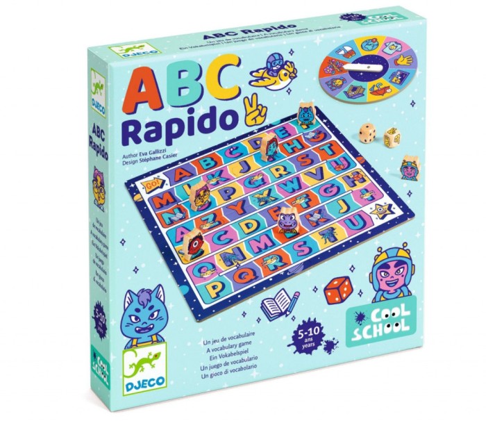Djeco Joc ABC Rapido, Djeco - Joc Educativ si interactiv pentru copii