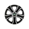Set 4 Capace Roti 16 inchi (R16) Bis Gri-Negru, Compatibile Cu Land Rover, Autohelix MSA