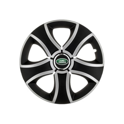 Set 4 Capace Roti 16 inchi (R16) Bis Gri-Negru, Compatibile Cu Land Rover foto