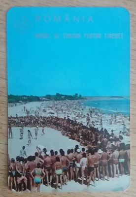 C9 7 - 1972 - Calendar de buzunar - Litoral Romania foto