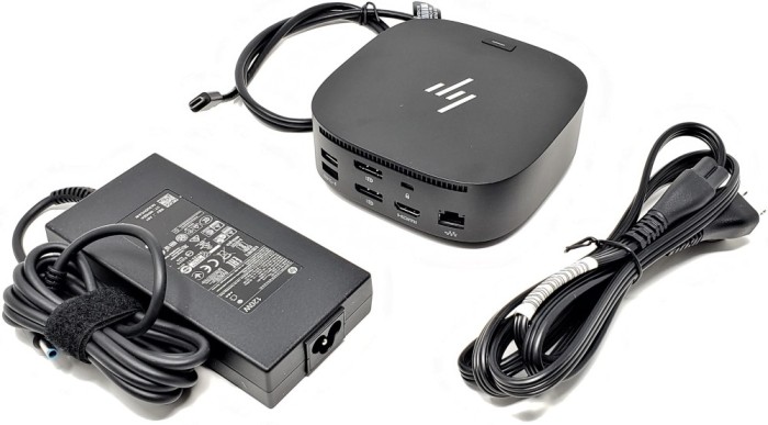 Docking Station HP USB-C Dock G5 EURO, 5TW10AA#ABB, sistem de andocare cu incarcator de 120w