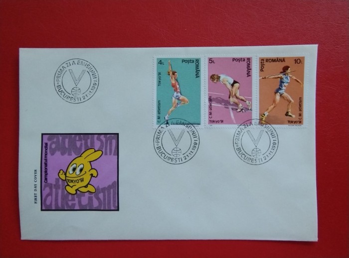 1991 - CAMPIONATUL MONDIAL DE ATLETISM - TOKIO
