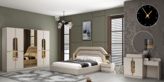 DORMITOR COMPLET ATENA, PAT 160X200CM (SOMIERA SI SALTEAUA CADOU)