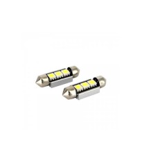 LED Sofit Plafoniera numar de inmatriculare 36mm CANBus CAN106 12V set 2buc Carguard foto