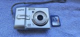 APARAT FOTO DIGITAL SANYO / 6.0 MEGA PIXELI + CARD 1GB , FUNCTIONEAZA CU BATERII AA SAU ACUMULATORI