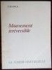 NICU CARANICA-MOUVEMENT IRREVERSIBLE,PARIS 1972(dedicatie/autograf pt M.PUPAZAN)