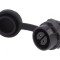 Conector Circular Soclu 16mm 2-PIN Mamă Aurit