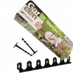 Set bordura pentru delimitare gradina Strend Pro Garden Border 0645, lungime totala 4.8 m