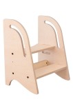 Scaun inaltator tip scara cu 2 trepte pentru copii, model 2, MamaToyz