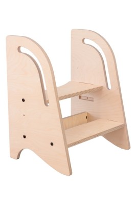 Scaun inaltator tip scara cu 2 trepte pentru copii, model 2, MamaToyz foto