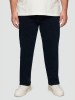 Blugi barbati big size Casby, Hyperstretch, talie medie si croiala Regular fit, Bleumarin inchis, W38 L32