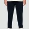 Blugi barbati big size Casby, Hyperstretch, talie medie si croiala Regular fit, Bleumarin inchis, W38 L32