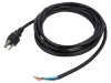 Cablu Alimentare NEMA 5-15 3x18AWG 3.7m Negru 10A