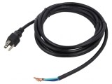 Cablu Alimentare NEMA 5-15 3x18AWG 3.7m Negru 10A