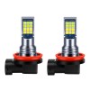 Set 2 x Becuri auto LED H11, canbus, 120W/set, 12V, 3800/6000K