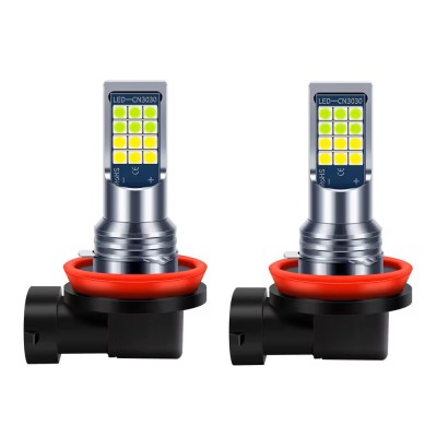 Set 2 x Becuri auto LED H11, canbus, 120W/set, 12V, 3800/6000K foto