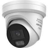 Camera de supraveghere IP Turret 4MP Smart Hybrid Light with ColorVu Hikvision DS-2CD2347G3-LIS2UY SL(2.8MM), lentila fixa 2.8mm, iluminare min: Color