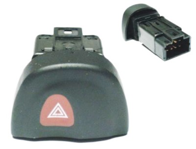 Comutator lumini avarie Renault Megane 1 1999-2002, Megane Scenic 1 1995-09.1999, Buton avarii Megane 7700435867 foto