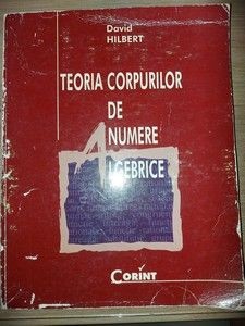 Teoria corpurilor de numere algebrice- David Hilbert foto
