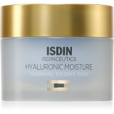ISDIN Isdinceutics Hyaluronic Moisture Normal To Dry Skin Ceram crema de zi pentru piele normala si uscata re&icirc;ncărcabil 50 g