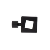 Set Capăt Decorativ Galerie Upper Fi20 &ndash; Negru Mat Compoziție Fier Forjat