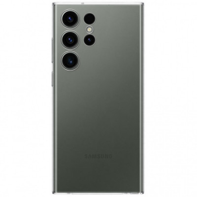 Husa spate Samsung EF-QS918CTEGWW, TPU transparent, pentru Samsung Galaxy S23 Ultra 5G foto