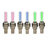 Cumpara ieftin Set 2 lumini decorative valva LED pentru biciclete si autoturisme, lumina dinamica colorata, vizibilitate crescuta, montaj rapid