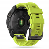 Curea Tech-Protect Iconband pentru Garmin Fenix 3/5X/3Hr/5X Plus/6X/6X Pro/7X Verde, Silicon