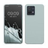 Husa Kwmobile pentru Motorola Moto G84, Verde deschis, Silicon, KWM000022NO003C, Carcasa