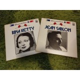 Pack 2 LP PRESE VINIL EDITII JAPONEZE (FIRST PRESS ) - Chanson De Paris (EX)
