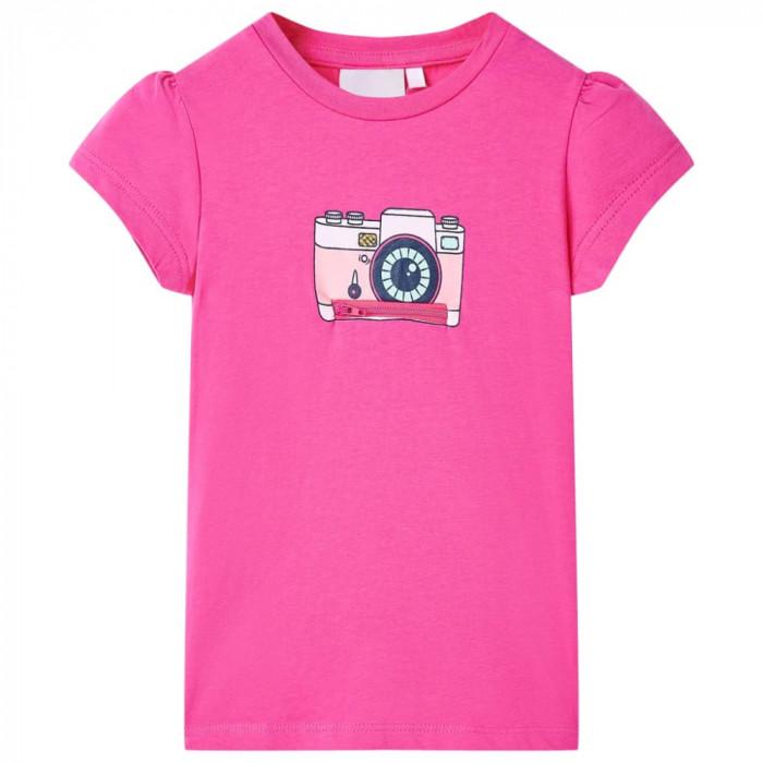 Tricou pentru copii, roz &icirc;nchis, 92