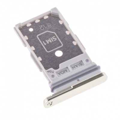 Suport SIM Samsung Galaxy S23 Ultra S918, Dual SIM, Crem foto