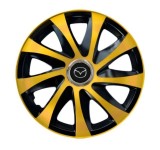 Cumpara ieftin Set 4 capace roti Drift extra gold R15 pentru gama auto Mazda