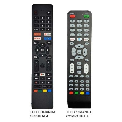 Telecomanda compatibila TV JCV RM-C3250 cod ER 9483 (483) foto