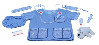 Costum carnaval copii medic veterinar melissa and doug foto