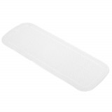 430235 Kleine Wolke Non-slip Bath Mat &quot;Samoa&quot; 36x92cm White GartenMobel Dekor, vidaXL