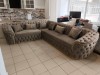 Coltar Extensibil Luxury Sezlong Stanga 314cm Modern Mobila Living