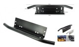 Cumpara ieftin Bullbar Fata Negru Universal Off-Road ALM, Suport Proiectoare, Inox, 60cm