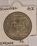 Sweden ,Suedia, Argint, KM#854, 50 Kronor - Carl XVI Gustaf Royal Wedding, Europa