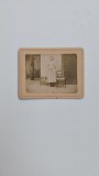 Fotografie de colectie format liliput (3 x 4 cm) Atelier ?, Portret de domnisoara, ca. 1880