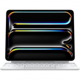 Husa cu tastatura Apple Magic Keyboard pentru iPad Pro 13&quot; (M4), layout RO, Alb