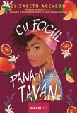 Roman "Cu focul pană-n tavan", hardcover, beletristică, pentru tineri, autoare "Poeta X"