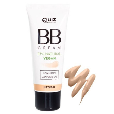 Crema baza machiaj BB Cream foundation Quiz Cosmetics nr 02, 30ml foto