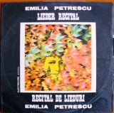 Disc Vinil - Emilia Petrescu - Lieder Recital - Recital De Lieduri-Electrecord - ST-ECE 02043